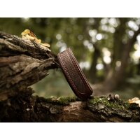 Lederhalsband Chestnut Hide HU 33-41cm
