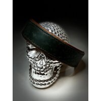 Lederhalsband Hunter&acute;s Green HU 41-49cm