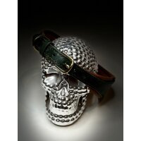 Lederhalsband Hunter&acute;s Green HU 41-49cm